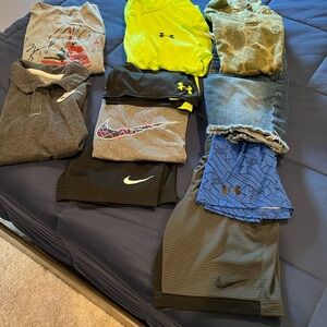 Boys Clothing- Nike, UA, Nordstrom, Old Navy.